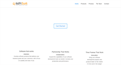 Desktop Screenshot of mpisoft.com